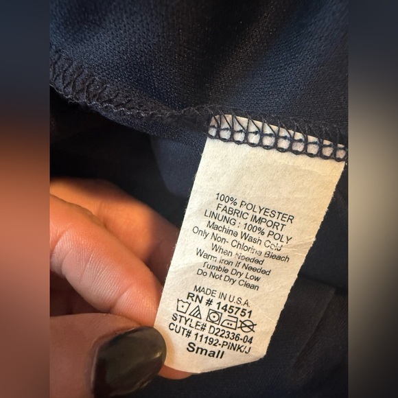 Peach Love California Blue Pink Bell Sleeve Halter Midi Sundress - Picture 6 of 8